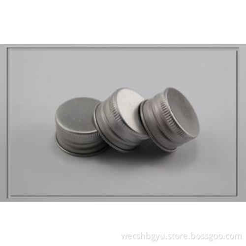 aluminum screw glass bottle caps for wine , food , beverage